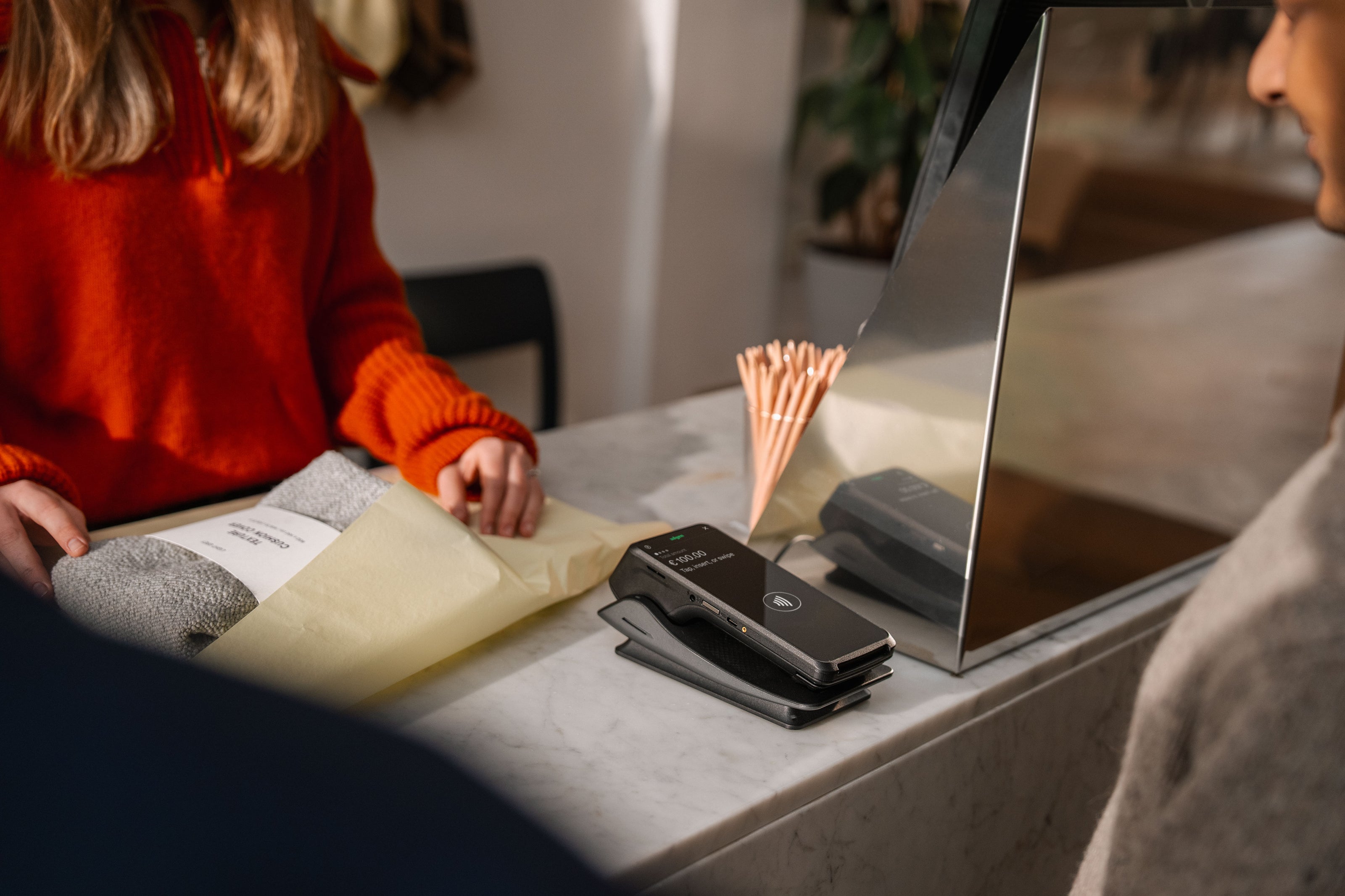 Adyen S1F4 Pro Payment Terminal built for Terminal One, POSiO and MYPOS Connect