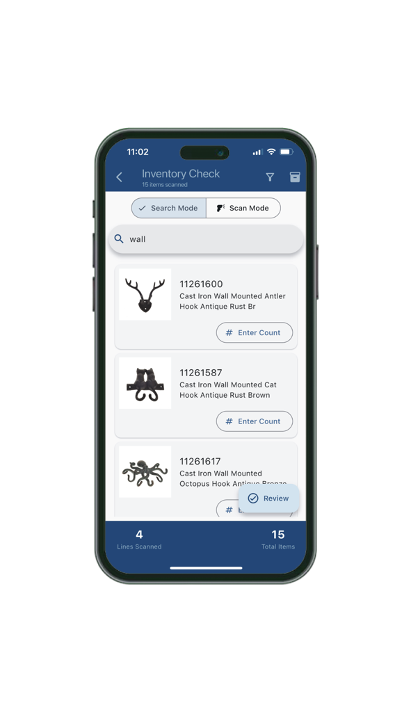 Available for iOS and Android devices, Store Assist brings stock counting, product information and inventory management into one practical mobile application, supported by a central management portal.