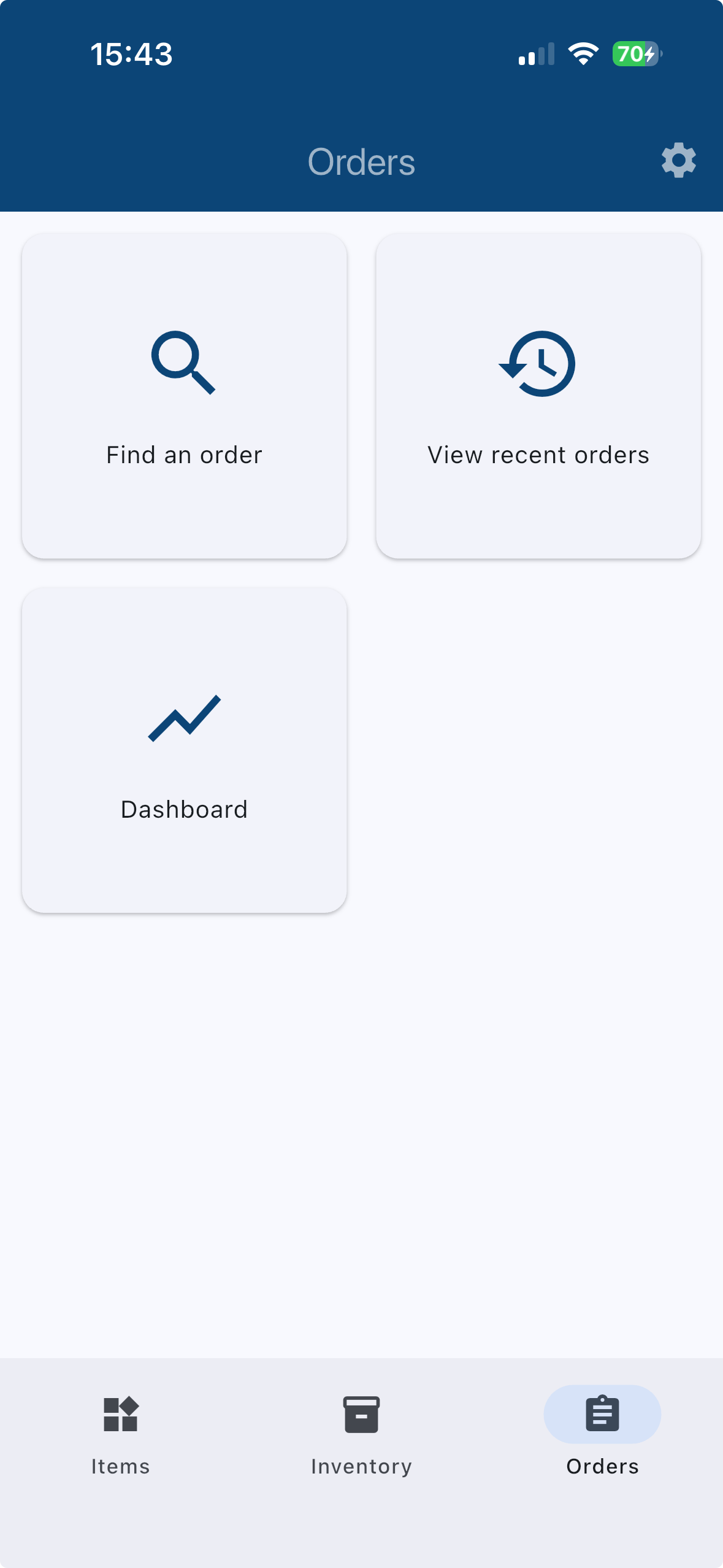 Store Assist Orders Screenshot