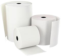 Rouleaux de papier thermique 57 x 57 mm