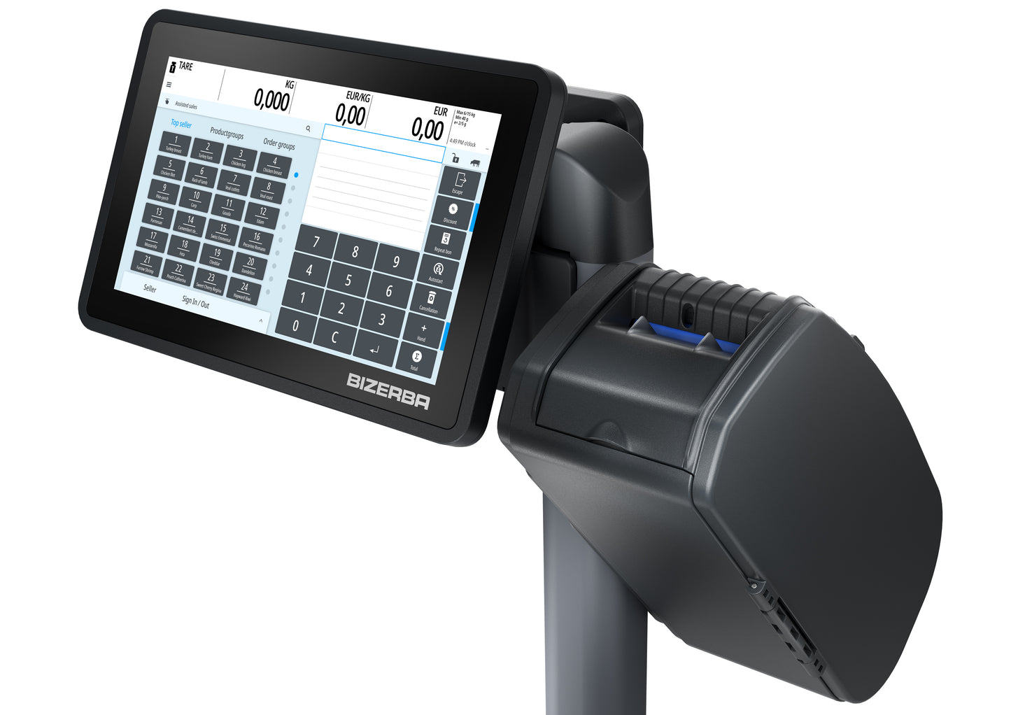 Bizerba Q1 800 Weighing Scale Deployment Ready and Compatible with POSiO and MYPOS Connect