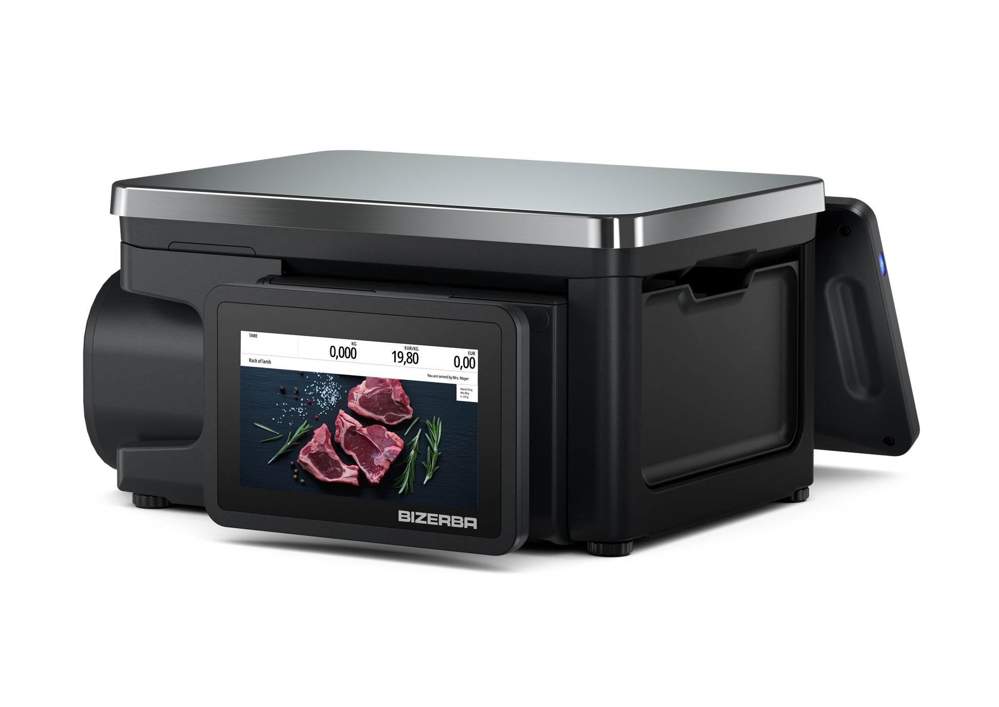 Bizerba Q1 100 Weighing Scale Deployment Ready and Compatible with POSiO and MYPOS Connect
