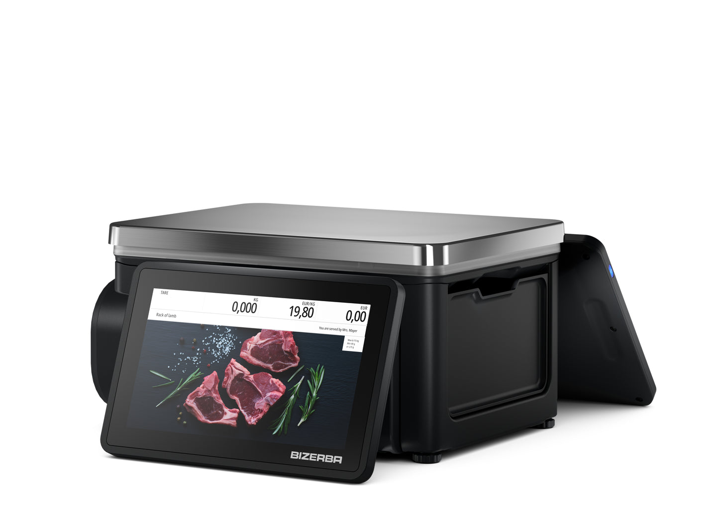 Bizerba Q1 Expert 100 Weighing Scale Deployment Ready and Compatible with POSiO and MYPOS Connect