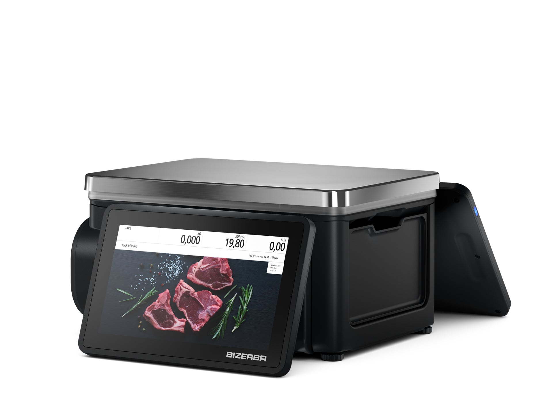 Bizerba Q1 Expert 100 Weighing Scale Deployment Ready and Compatible with POSiO and MYPOS Connect