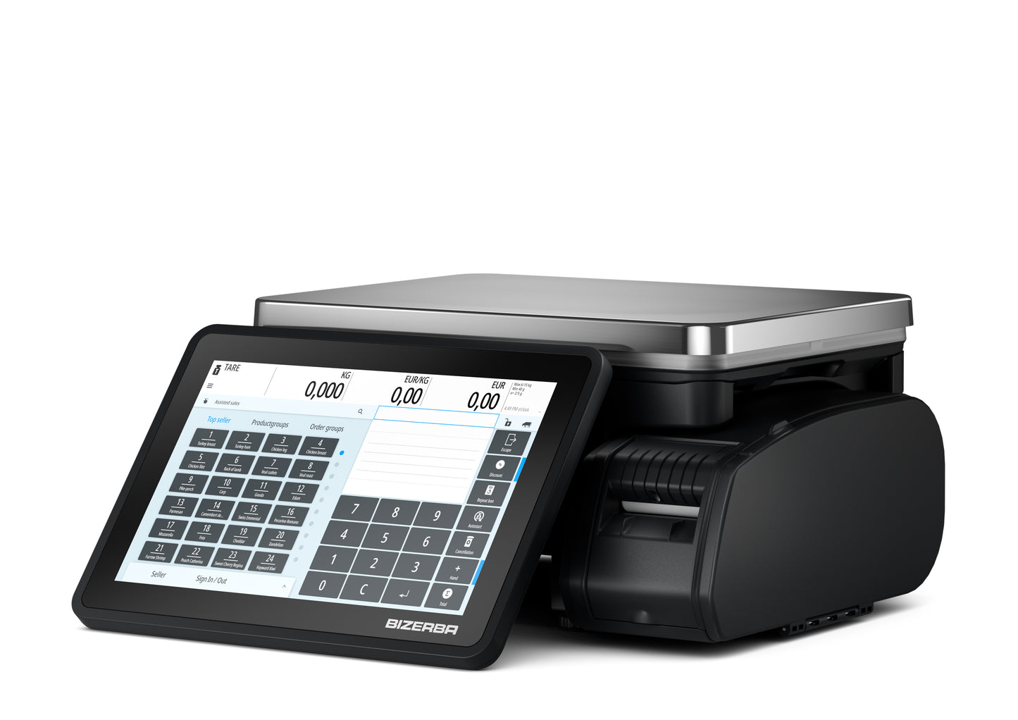Bizerba Q1 Expert 100 Weighing Scale Deployment Ready and Compatible with POSiO and MYPOS Connect