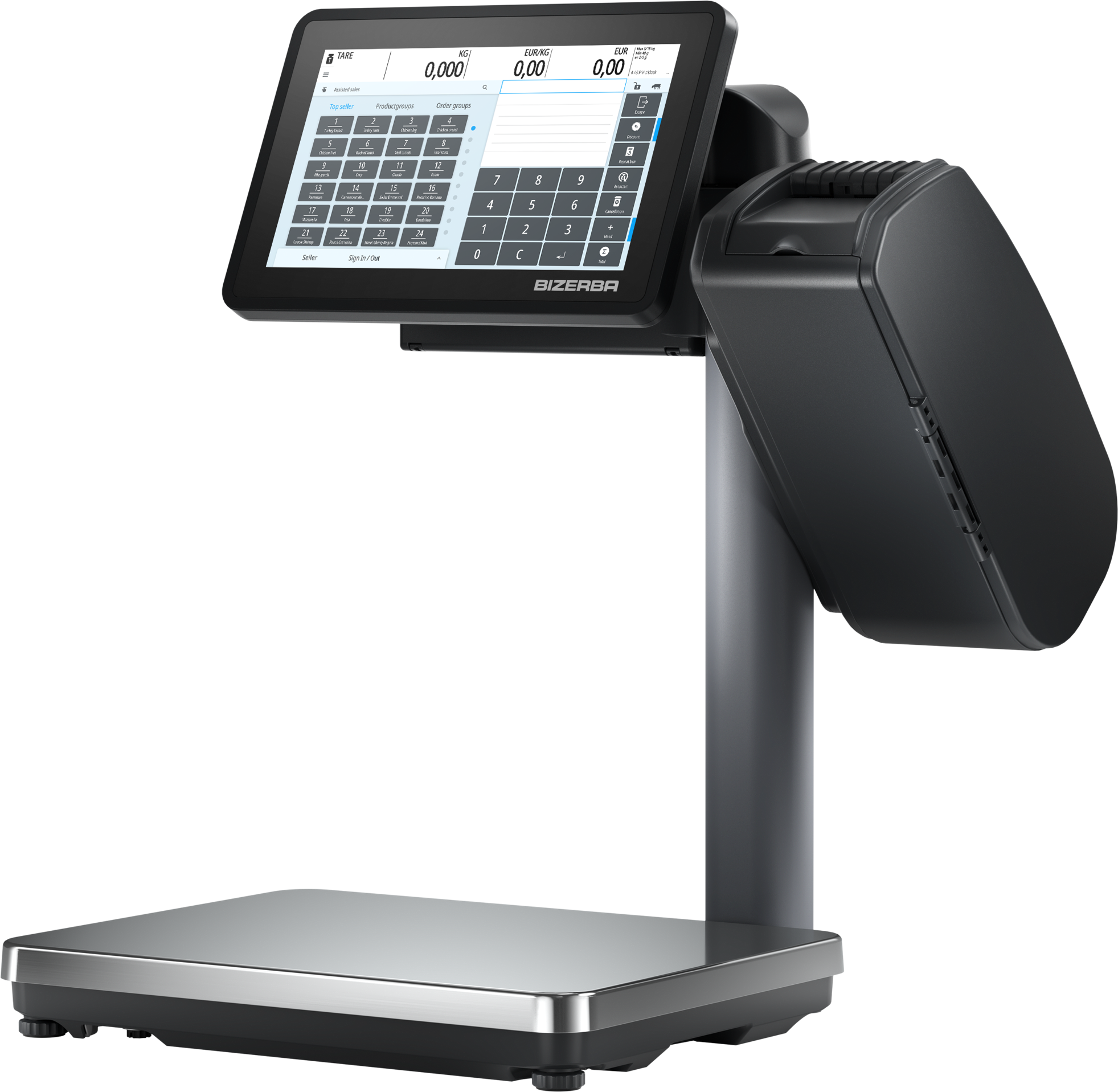 Weight Scale Module Gui Bizerba Q1 Expert 800 Weighing Scale – MYPOS Connect Platform